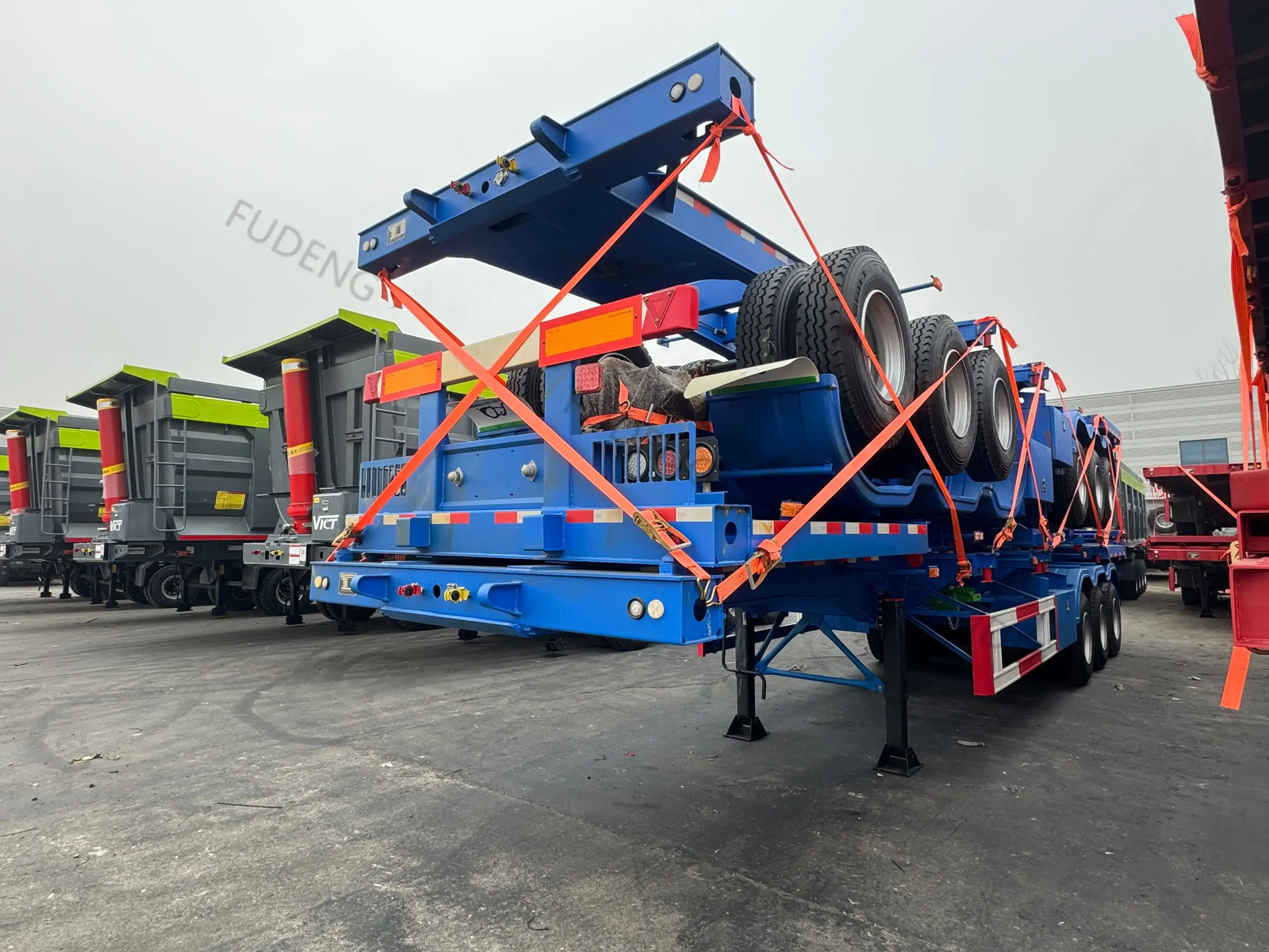Container Skeleton Semi Trailer