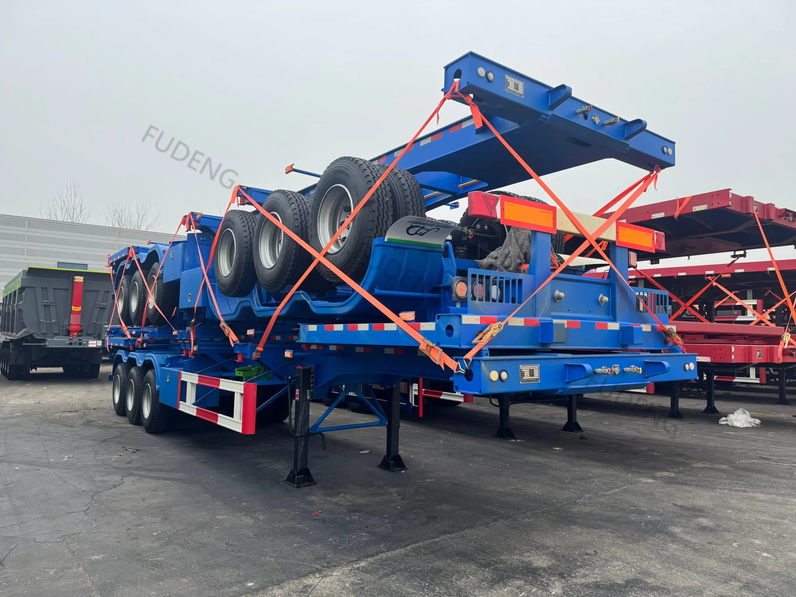 Container Skeleton Semi Trailer